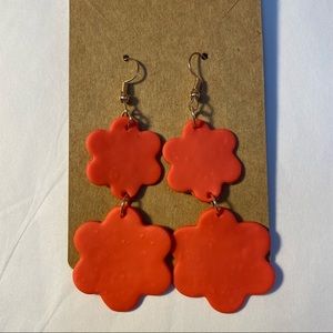 Polymer clay earring.